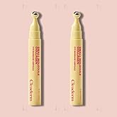 Cleaderm K-Beauty Low-Molecular Collagen Eye Serum with Roller - Hydrating Ampoule for Dark Circles, Puffiness & Wrinkles (2-Pack)