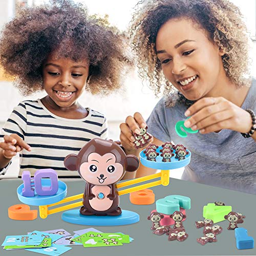 CENOVE Educational Toys Monkey Balance Math Game for Girls & Boys Children's Gift Stem Toys Learning for Ages 3+ - Thumbnail 7