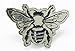 Antique Honeybee Drawing Apiary Beekeeper Enamel Lapel Pin