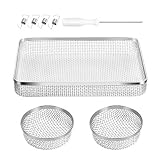 BougeRV RV Flying Insect Screen RV Furnace Vent Cover Water Heater Screen Stainless Steel Mesh for RVs/Campers/Trailers (3Pack)