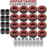 AMPHETAMINE Roller Hockey Bearings Inline Skate Speed KIT ABEC 5