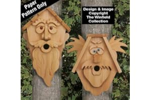 The Winfield Collection Cedar Men Birdhouse Woodworking Project Plans