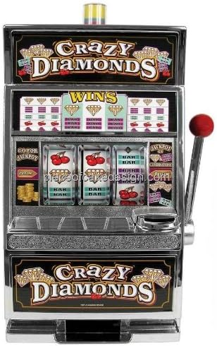 1/8 Sheet ~ Crazy Diamonds Slot Machine Birthday ~ Edible Cake/Cupcake Topper!!!