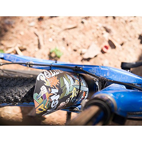 Bicycle Fenders, MTB Bicycle Color Front and Rear Mud Guard Cycling Accessories for Road Bike/Fat Bike/Mountain Bike