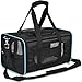 PPOGOO Pet Travel Carriers with Support Soft-Sided for Cats and Dogs Airline Approved Non-Toxic Odorless oldsmall