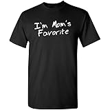 I'm Mom's Favorite Christmas Children Sibling Rivalry Funny T Shirt