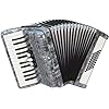 Weltmeister Piano Akkordeon Perle schwarz