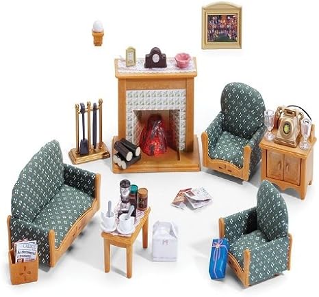calico critters deluxe living room
