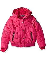Steve Madden - Chaqueta de puffer para niña