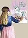 Pin The Horn on the Unicorn Party Game, Supplies and Decorations For Girls - Rainbow Unicorn Birthday Gifts and Party Favors for Girls - Includes Unicorn Poster (28
