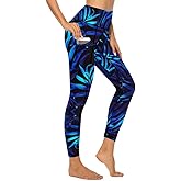 KevaMolly Women's Workout Leggings with Pockets - Thick, High-Waist, 4-Way Stretch Running Yoga Pants