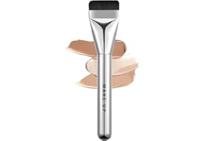 Flat Foundation Brush, Korean Makeup Brush Ultra Thin Spatula Brush Face Mask Brushes for Liquid Foundation, Blending Cream, 