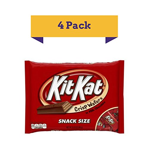 KIT KAT Snack Size Wafer Bars, 10.78 oz - 4 Pack