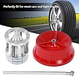 Car Truck Professional Portable Hubs Wheel Tire Balancer with Bubble Level Heavy Duty Rim Tire Balancer