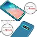 FOGEEK Compatible with Samsung Galaxy S10e Case, Protective Cover, Full Protection Rugged Case [Support Wireless Charging][Dust-Proof] for Galaxy S10e [5.8 inch] 2019 (Tea Blue/Light Blue)