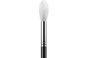 EIGSHOWBEAUTY Eyeshadow Brush Fluffy Big Blending Brush Goat Bristles Soft Smugde for Powder Cream Liquid Eyeshadow for Eye Makeup Black (E838)