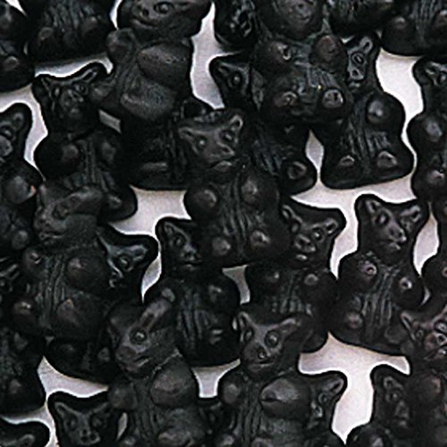 Gustaf's Premium Sugar Free Black Licorice Bears - 2.2 Lb. Bag