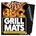 Chef Remi Grill Mat Set - 2 Non Stick, Reusable, Heat Resistant To 500°F Teflon Grilling Mats For All Types Of Barbecues - Voted 'Best BBQ Accessories For 2019' - Lifetime Manufacturers Warranty
