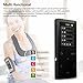 MP3 Player with Bluetooth, Grtdhx 8GB Portable Digital Music Player Support FM Radio Photo Browsing Video Play Pedometer Voice Recorder Text Reading with Earphone Armband for Sport Running