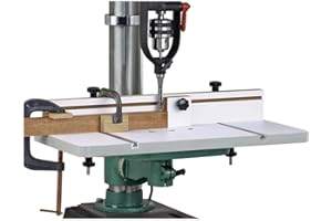 Grizzly Industrial H7827 Universal Drill Press Table with 3" Fence