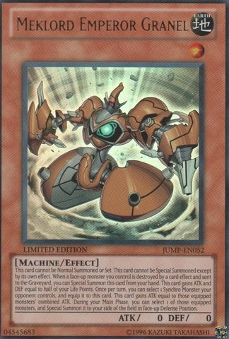 Yu-Gi-Oh! - Meklord Emperor Granel (JUMP-EN052) - Shonen Jump Magazine Promos - Promo Edition - Ultra Rare