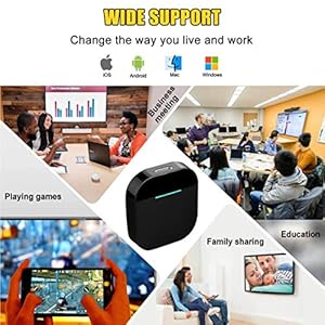 Dongle Display Wireless, Adattatore Wireless Display HDMI,1080P HD WiFi Display Dongle Ricevitore Supporto Miracast… - immagine 8