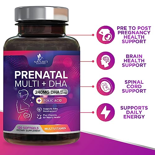 Prenatal Multivitamin with Folic Acid & DHA, Prenatal Vitamin