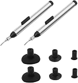 MANTTH 2x Solder Sucker Pen Vacuum Desoldering Tool SMD Component Pickup view 1