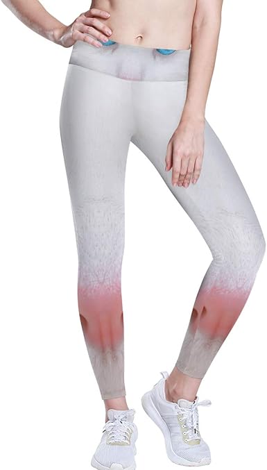 white yoga pants amazon