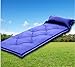 ERolldeeP Outdoor Sleeping Mat Cushion Camouflage Sleeping Mat Camping Sleeping Picinic Mattress Pad-Blue