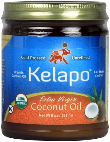 Kelapo Organic Extra Virgin Coconut Oil -- 8 oz - 2 pc