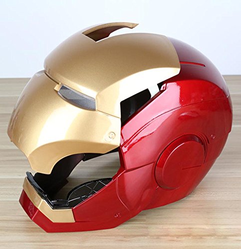 Gmasking Iron Man MK3 Cosplay Helmet Scale 1:1 Replica+Gmask Keychain