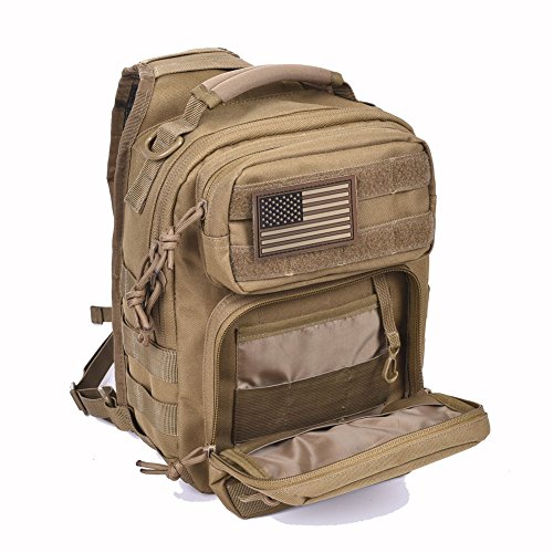 REEBOW GEAR Tactical Sling Bag Military Single Shoulder Backpack Pack