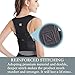 Posture Corrector for Men & Women That Provide Back Support Brace, Improve Thoracic Kyphosis, Prevent Slouching | Under Clothes Upper Back Brace | Adjustable Size (Large)