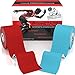 Kinesiology Tape (2-Pack) PrimeTape - Pro Sports & Athletic Taping for Knee, Shin Splints, Shoulder and Muscle - 2