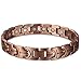 VITEROU Mens Magnetic Pure Copper Bracelet with High Power Magnets for Pain Relief,3500 Gauss