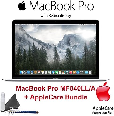 Apple MacBook Pro MF840LL/A (Certified Pre Owned) with AppleCare Bundle