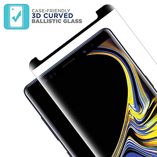 CELLBUZZ® Full Edge To Edge For Tempered Glass Full Glue Screen Protector With Full Installation Kit (PACK OF 1, Samsung