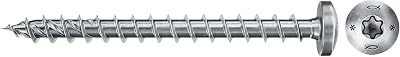 fischer Power-Fast II 4.5 x 50 mm Chipboard Screws Pan Head TX Fully Threaded