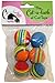 Cat-A-Lack 6-Piece Striped Balls for Pets