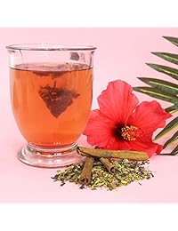 Pink Stork Slim: Sweet Hibiscus Metabolism Tea, USDA Organic Loose Leaf Herbs in Biodegradable Sachets, Naturally Support Metabolism, Maintain Healthy Energy Levels & Digestion -30 Cups