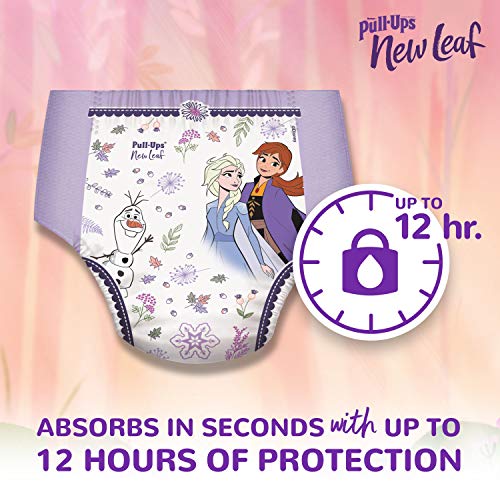 PullUps New Leaf Girls' Disney Frozen Potty Training Pants Training Underwear, 4T5T, 14 Ct