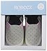 Robeez Girls Crib Shoe, Dot Mania Metallic/Grey, 6-12 Months M US Infant
