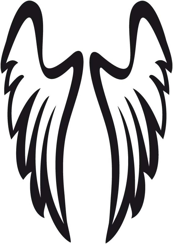 universumsum Wandtattoo Engelsflügel beige 20 x 29 cm wal114-20-082 ...