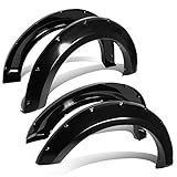 Pocket-Riveted Style Side Fender Wheel Flares For Ford F150 4pc Set