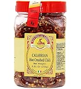 TuttoCalabria, Dry Calabrian Chili Pepper Flakes in Shaker, Product of Italy, 250 g (8.81 oz) All...