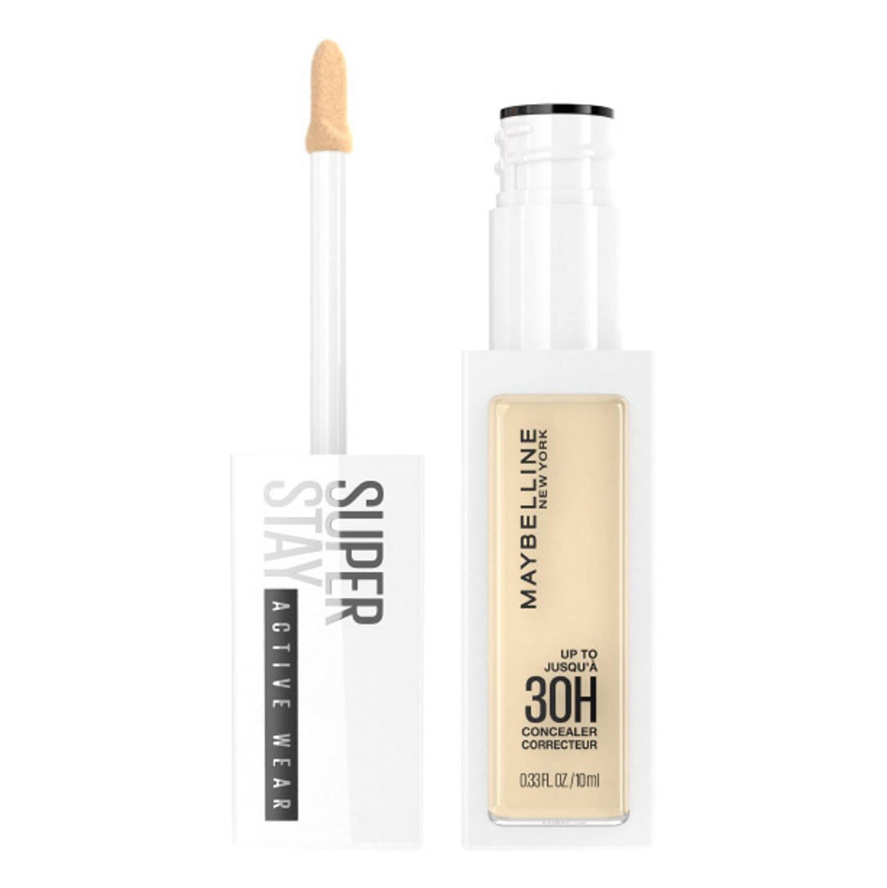 Maybelline L'Oreal SuperStay Active Wear Concealer, Up to 30H, full coverage, matte, 11, Nude Off White