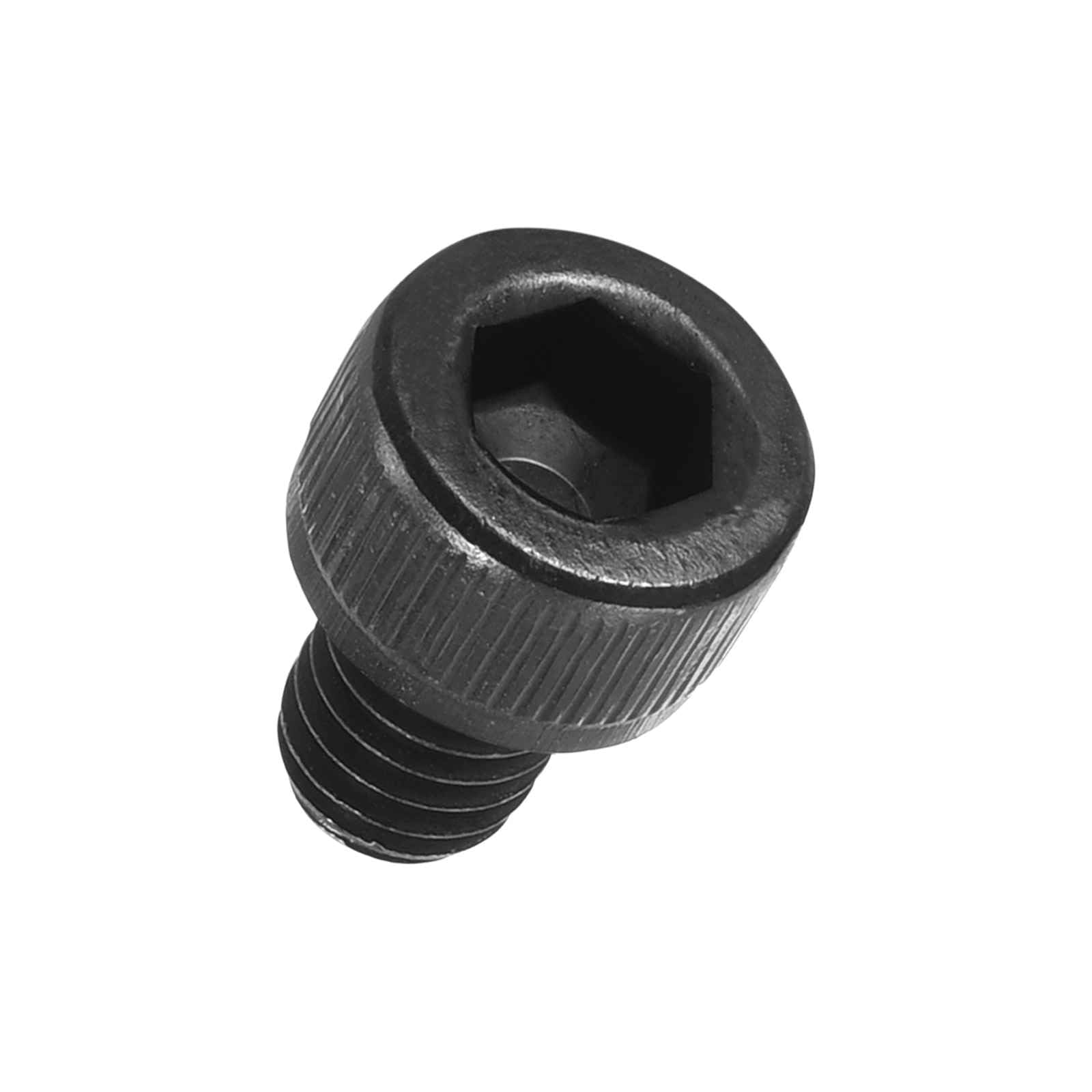 Kozelo 40pcs Socket Head Cap Screws - [M6-1 x 8mm] Alloy Steel Black Oxide Grade 12.9 Internal Hex Screw Full Thread for Industrial & Machinery Use, Black
