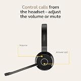 Jabra Evolve 65 TE Wireless Mono Headset with Mic Dual Device USB-A BT 16h view 5