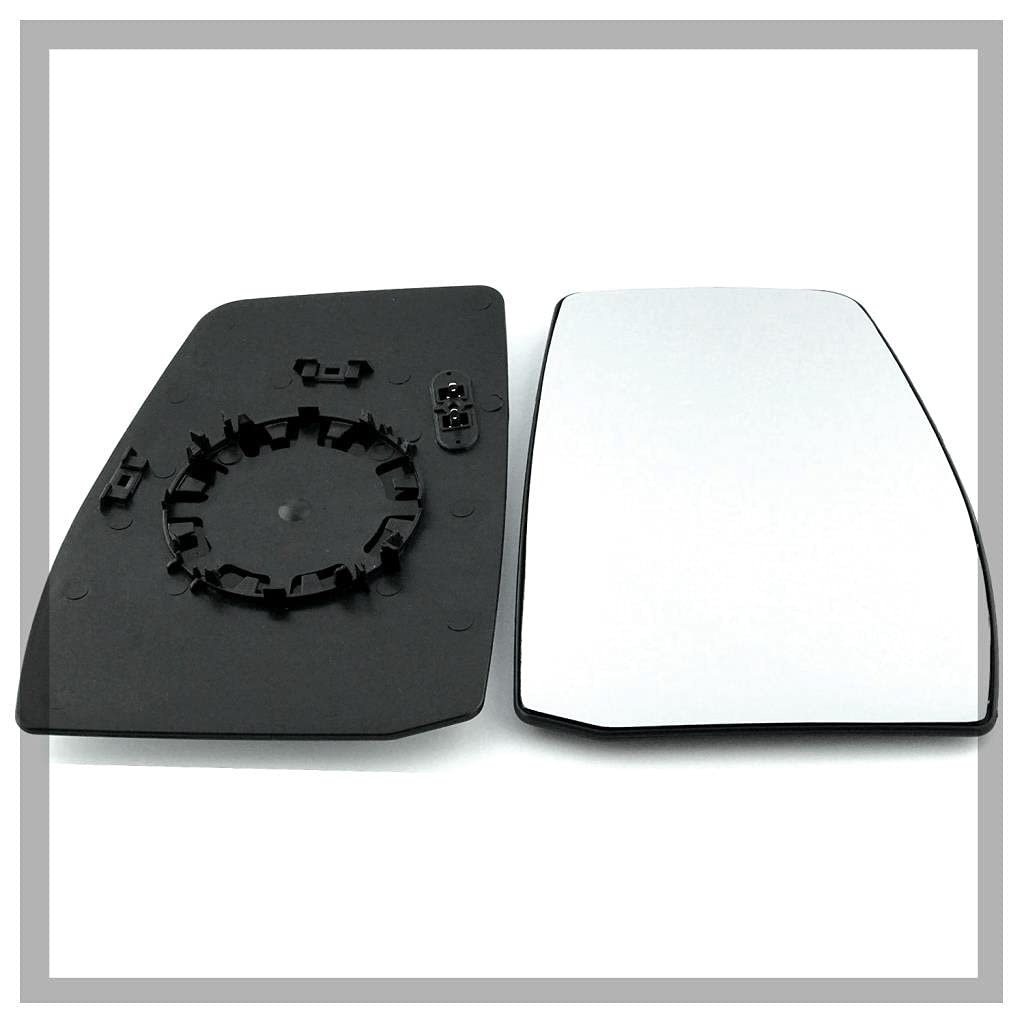FORD Transit-Custom 2014-2017 Heated, Silver Mirror Glass Including Base Plate RH(Driver Side)